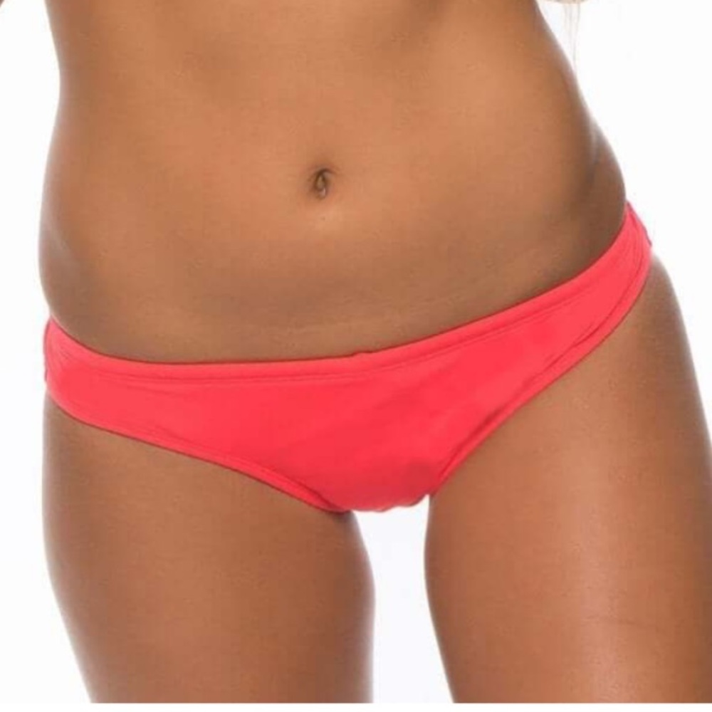 Jolyn Andy Bikini Bottom in Strawberry